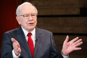 Warren Buffett, um dos maiores investidores do mundo.