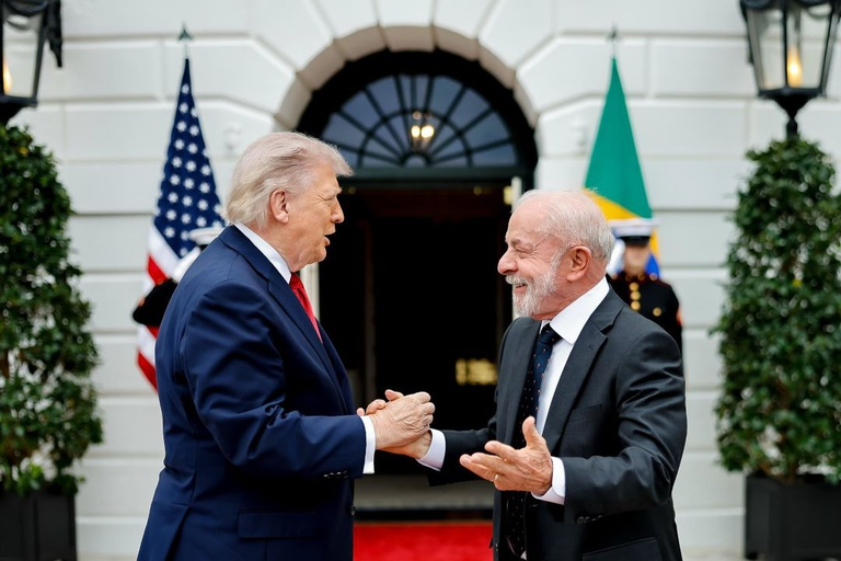 Encontro de Lula com Trump aconteceu em 07 de maio de 2026.