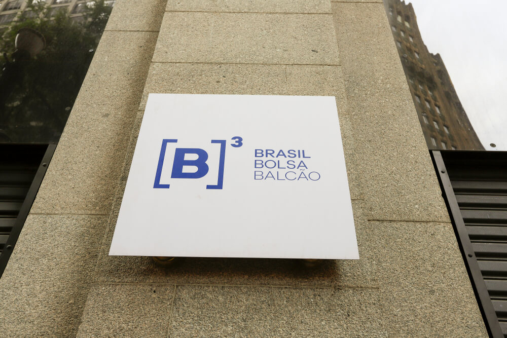 B3, onde as empresas nacionais de capital aberto estão listadas.