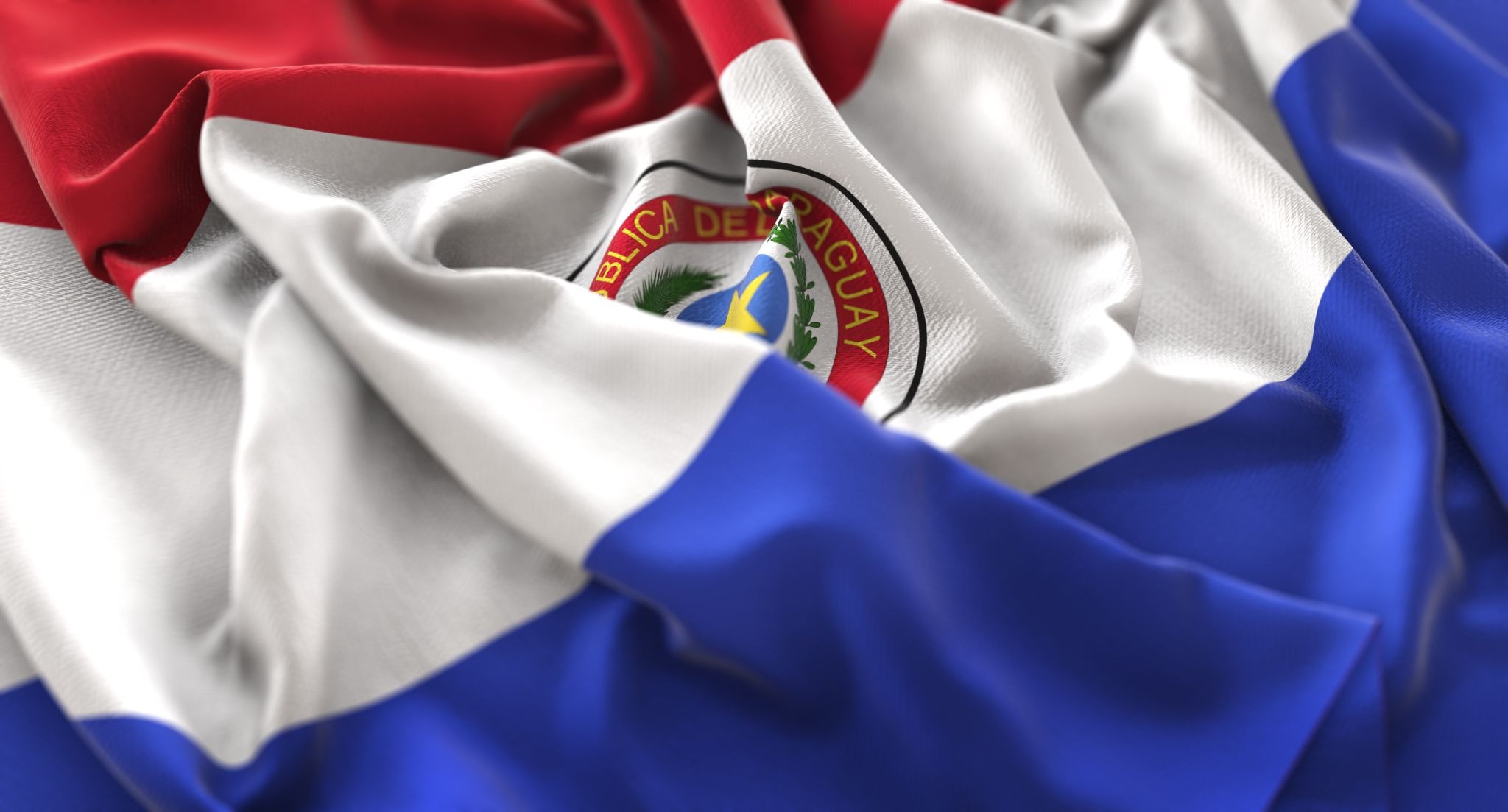 Bandeira do Paraguai.