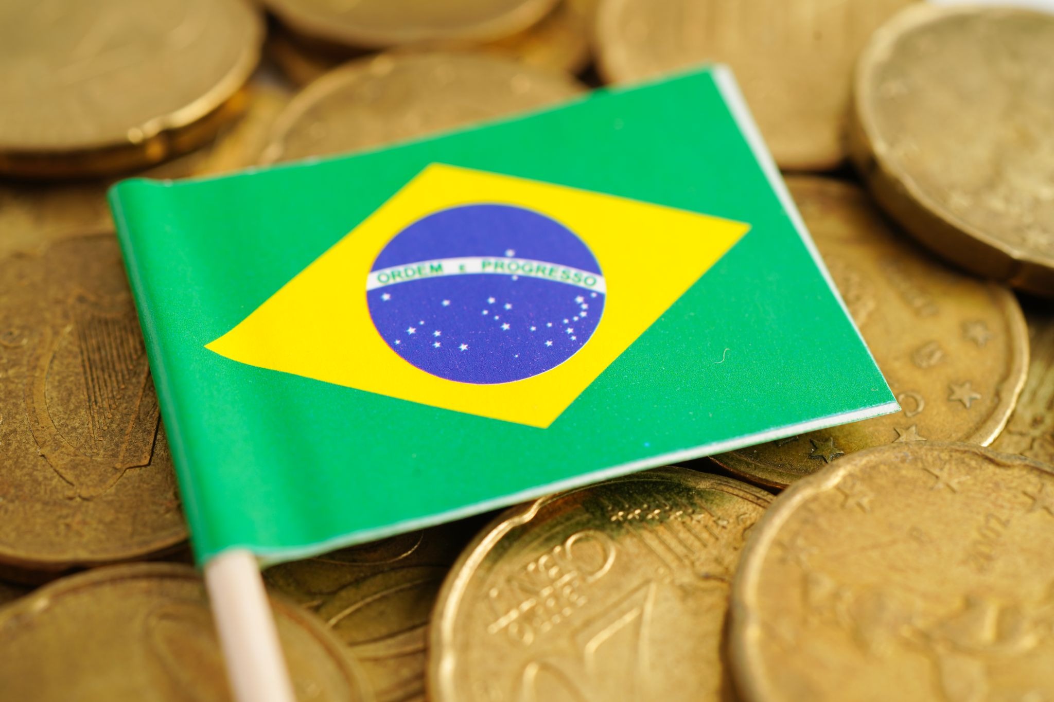 Representação da economia brasileira.