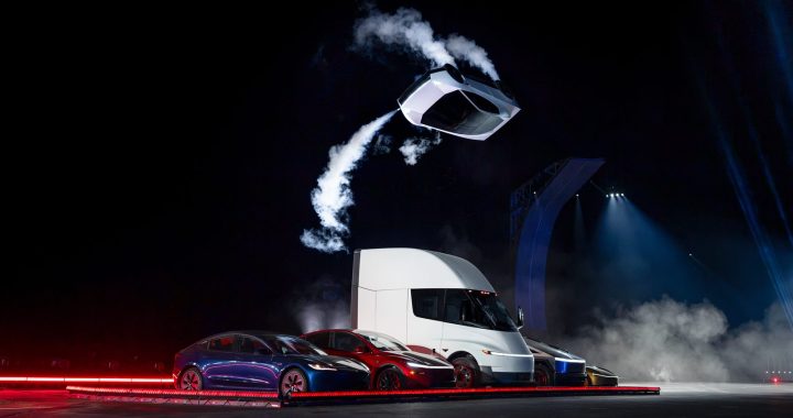 Tesla apresenta carro que voa e diz ir de 0 a 97 km/h em 0,81 s